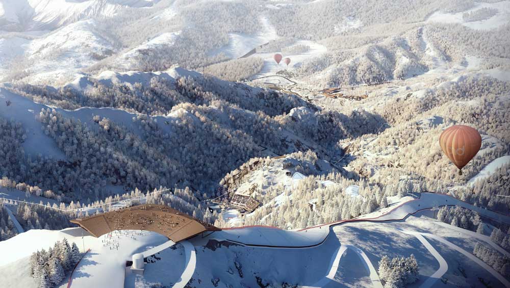 延庆高山滑雪